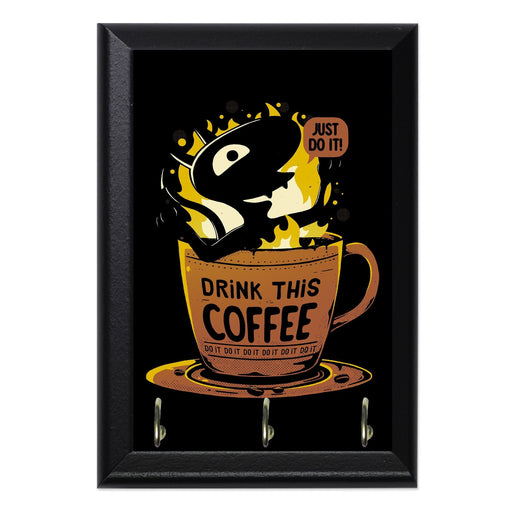 Luci Coffee Key Hanging Plaque - 8 x 6 / Yes