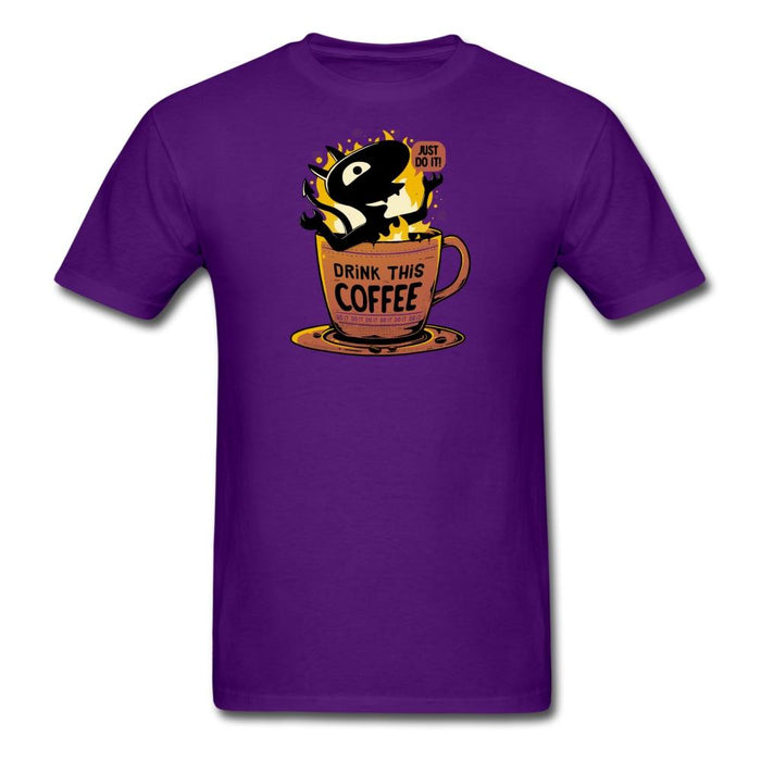 Luci Coffee Unisex Classic T-Shirt - purple / S