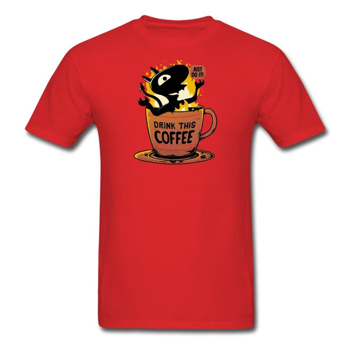 Luci Coffee Unisex Classic T-Shirt - red / S