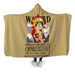 Luffy Wanted 1 Hooded Blanket - Adult / Premium Sherpa