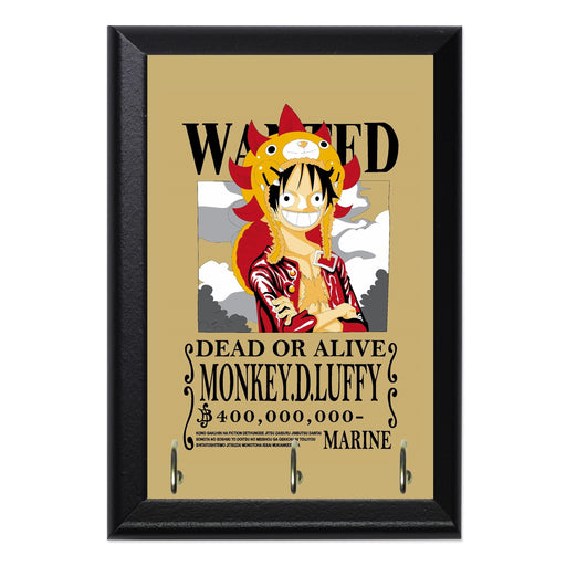 Luffy Wanted 1 Key Hanging Plaque - 8 x 6 / Yes