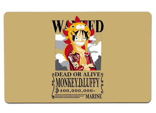 Luffy Wanted 1 Large Mouse Pad