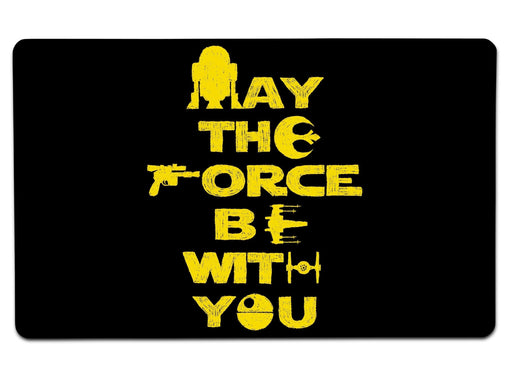 M4y Th3 F0rc3 B3 W1th Y0u Large Mouse Pad