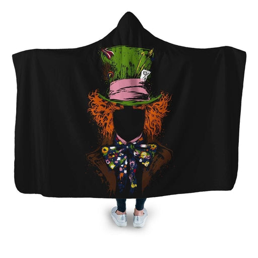 Mad Hatter Hooded Blanket - Adult / Premium Sherpa