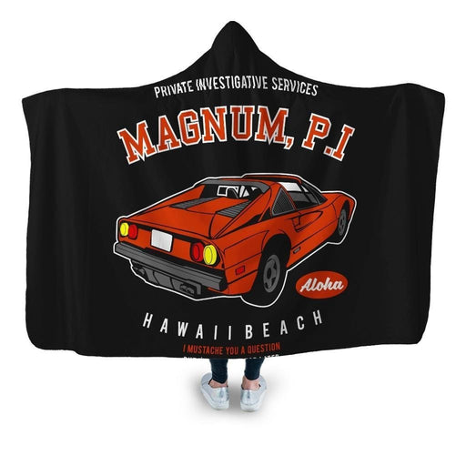 Magnum P I Hooded Blanket - Adult / Premium Sherpa