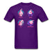 Majin Fonts Unisex Classic T-Shirt - purple / S