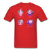 Majin Fonts Unisex Classic T-Shirt - red / S