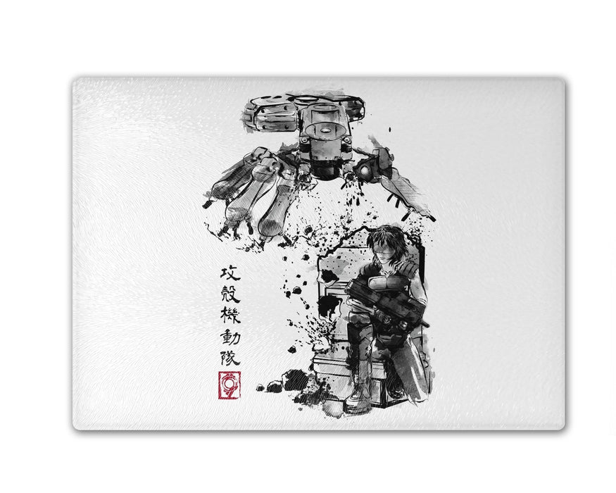 Major Vs Tank Sumie Cutting Board