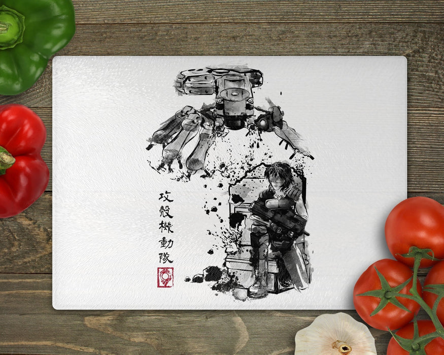 Major Vs Tank Sumie Cutting Board