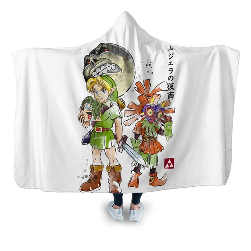 Majora’s Mask Hooded Blanket - Adult / Premium Sherpa