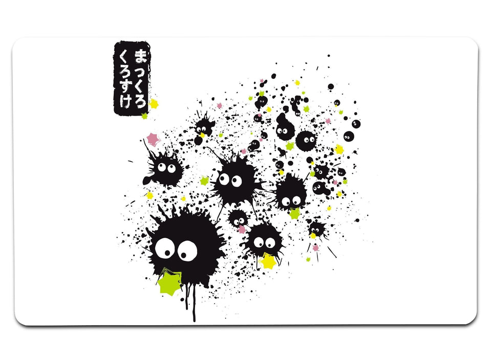 Makkuro Kurosuke Ink Large Mouse Pad
