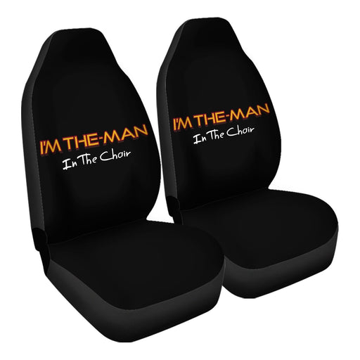 Man In Chair Car Seat Covers - One size