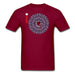 Mandala Sharingan Unisex Classic T-Shirt - burgundy / S