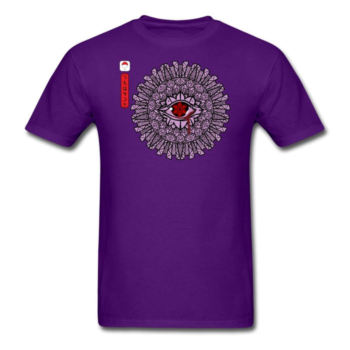 Mandala Sharingan Unisex Classic T-Shirt - purple / S