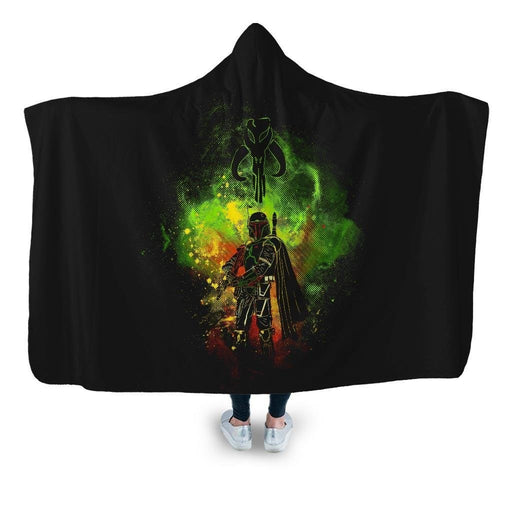 Mandalore Art Hooded Blanket - Adult / Premium Sherpa