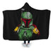 Mandalorian Armor Hooded Blanket - Adult / Premium Sherpa