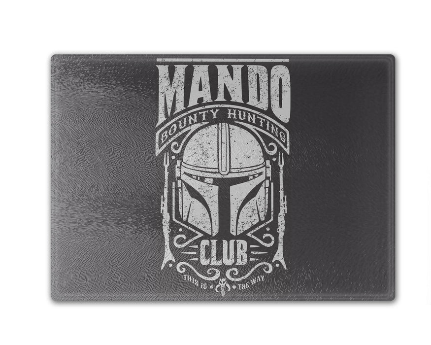 Mando Bounty Hunting Club Cutting Board