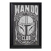 Mando Bounty Hunting Club Key Hanging Wall Plaque - 8 x 6 / Yes