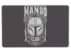 Mando Bounty Hunting Club Large Mouse Pad