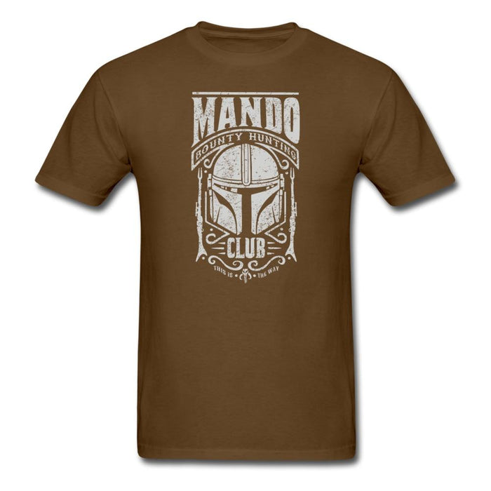 Mando Bounty Hunting Club Unisex Classic T-Shirt - brown / S