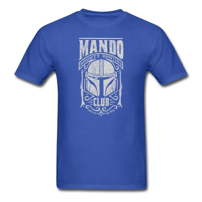 Mando Bounty Hunting Club Unisex Classic T-Shirt - royal blue / S