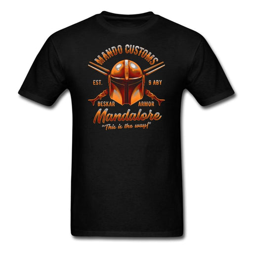 Mando Customs Unisex Classic T-Shirt - black / S
