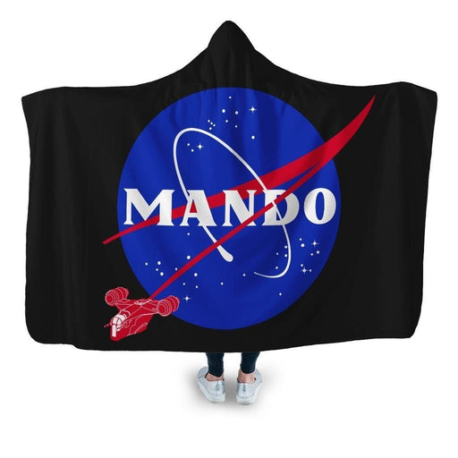 Mando Hooded Blanket - Adult / Premium Sherpa