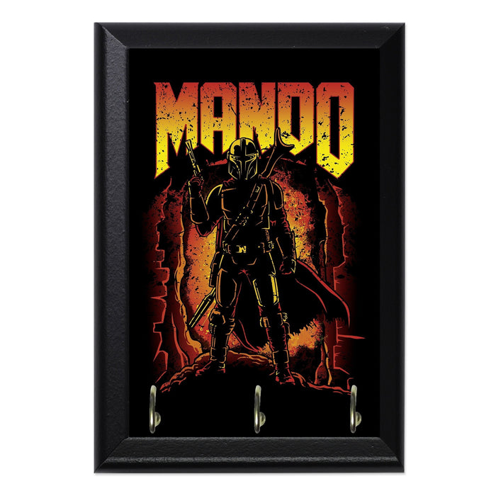 Mandoom Key Hanging Wall Plaque - 8 x 6 / Yes
