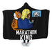 Marathon King Hooded Blanket - Adult / Premium Sherpa