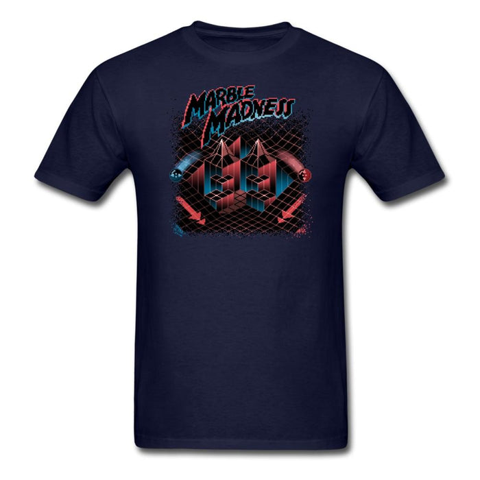 Marble Madness Unisex Classic T-Shirt - navy / S