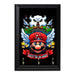 Mario 64 Tribute Color Decorative Wall Plaque Key Holder Hanger - 8 x 6 / Yes