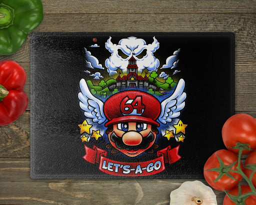 Mario 64 Tribute Dtg Cutting Board