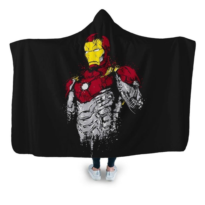 Mark Xlvii Armor Hooded Blanket - Adult / Premium Sherpa