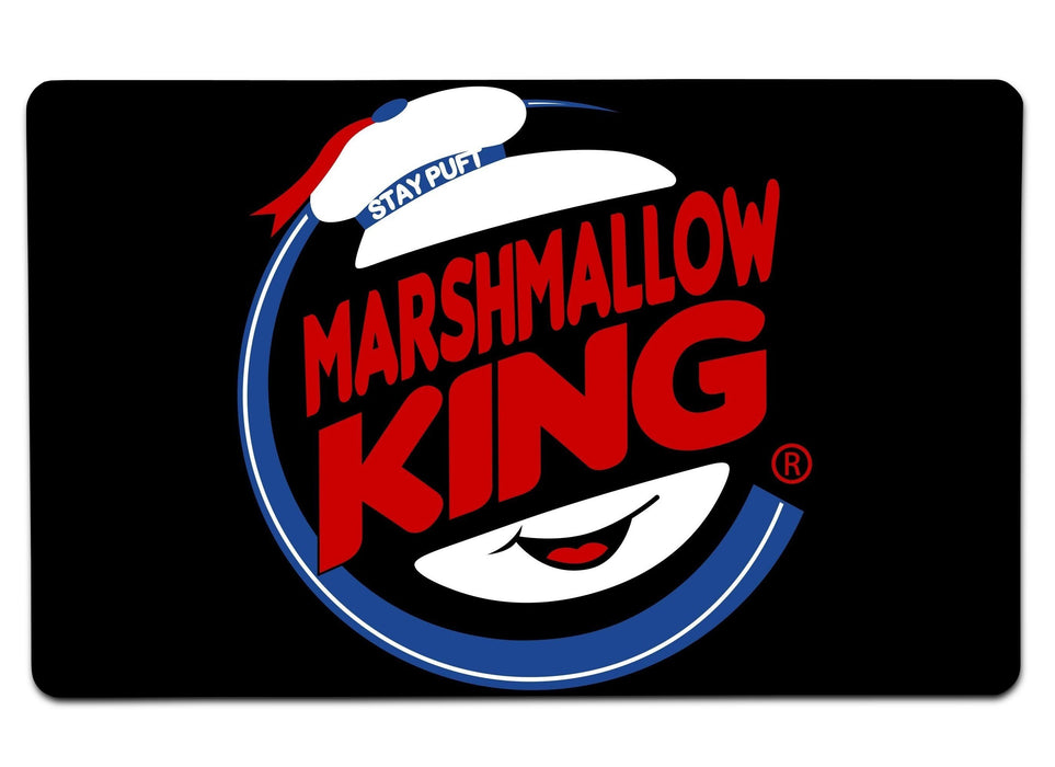 Marshmallow King Large Mouse Pad