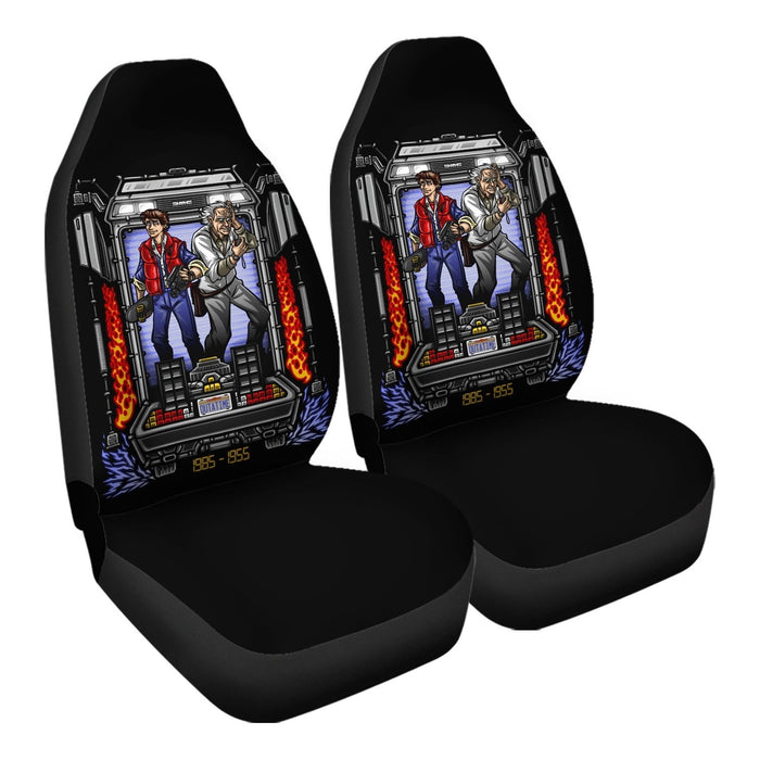 Marty And Doc I 2 Car Seat Covers - One size