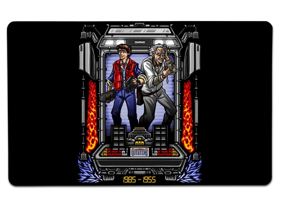 Marty And Doc I 2 Large Mouse Pad