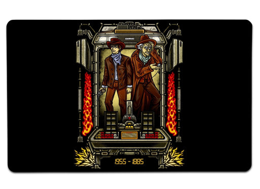Marty And Doc Iii Large Mouse Pad