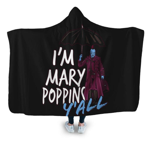 Mary Poppins Hooded Blanket - Adult / Premium Sherpa
