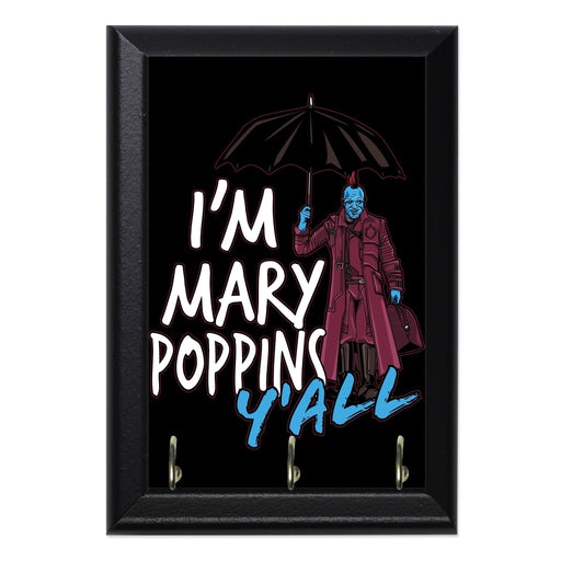 Mary Poppins Wall Plaque Key Holder - 8 x 6 / Yes