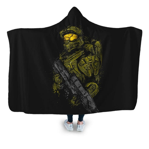Master Chief Hooded Blanket - Adult / Premium Sherpa