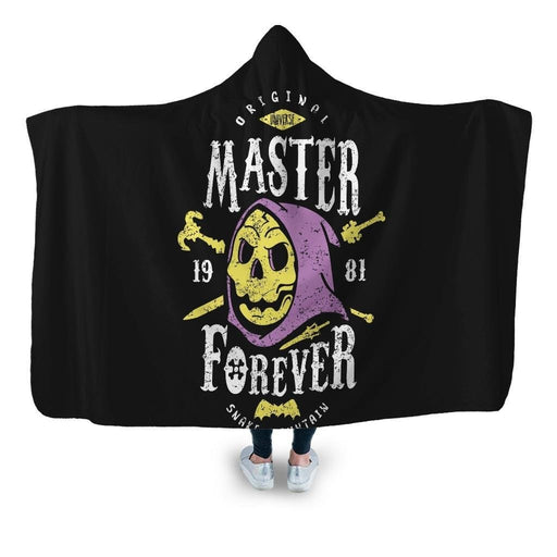 Master Forever Skeletor Hooded Blanket - Adult / Premium Sherpa
