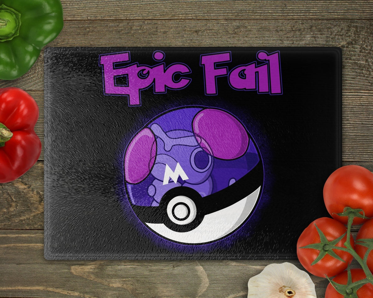 Masterball (Epic Fail!) Cutting Board - Cutting Boards | Nurd Tyme ...
