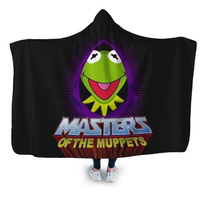 Masters Of The Muppets Hooded Blanket - Adult / Premium Sherpa