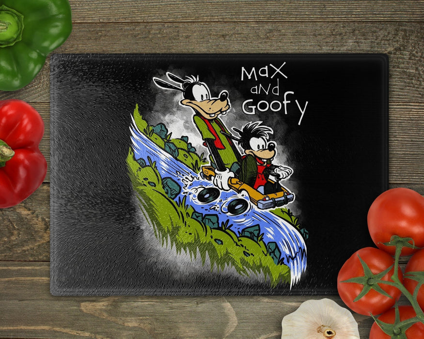Max And Goofy Cutting Board
