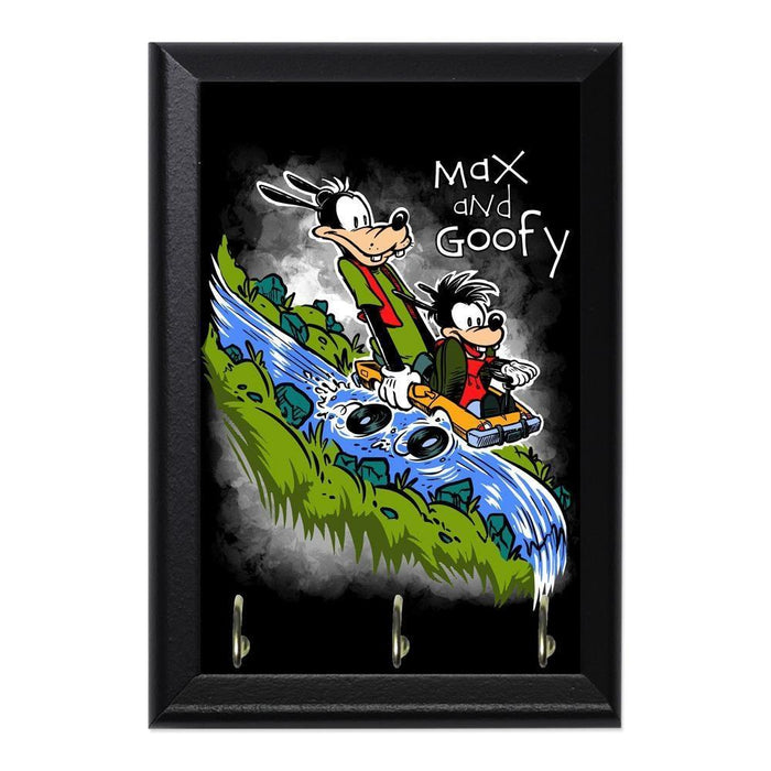 Max And Goofy Decorative Wall Plaque Key Holder Hanger - 8 x 6 / Yes