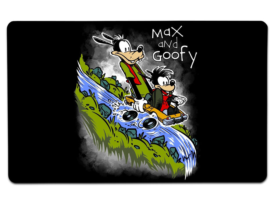 Max And Goofy Large Mouse Pad