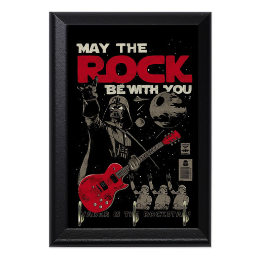 May The Rock Be With You Key Hanging Plaque - 8 x 6 / Yes