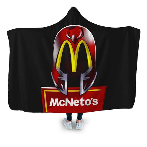 Mcneto’s Hooded Blanket - Adult / Premium Sherpa