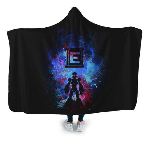 Mega Art Hooded Blanket - Adult / Premium Sherpa