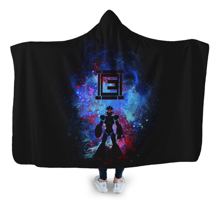 Mega Art Hooded Blanket - Adult / Premium Sherpa